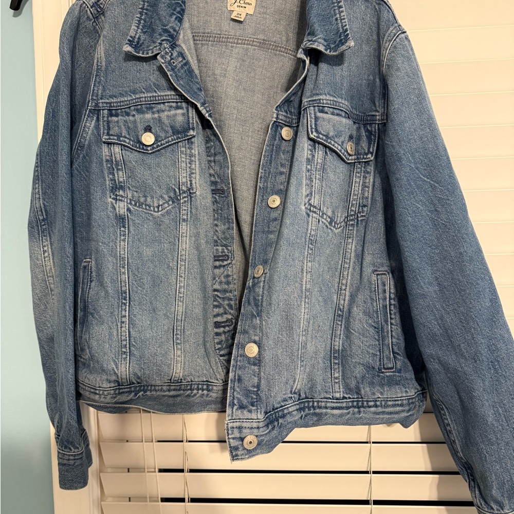 J. Crew Light Blue Denim Jacket